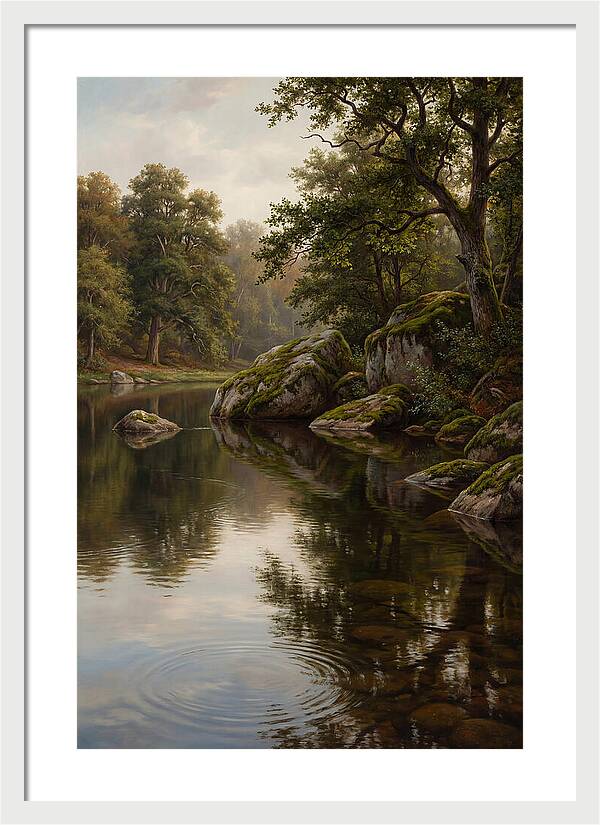 Tranquil Waters Under Twilight
