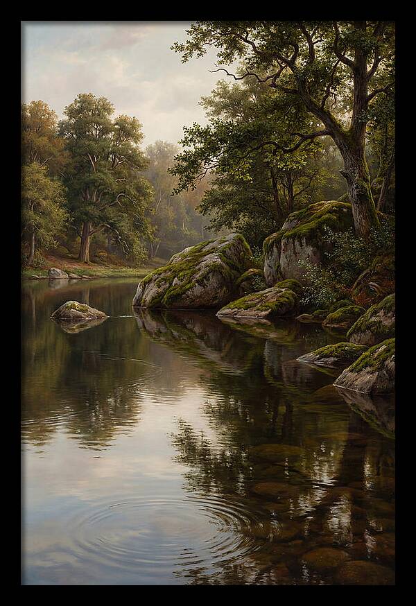 Tranquil Waters Under Twilight