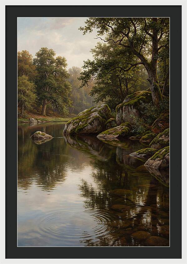 Tranquil Waters Under Twilight