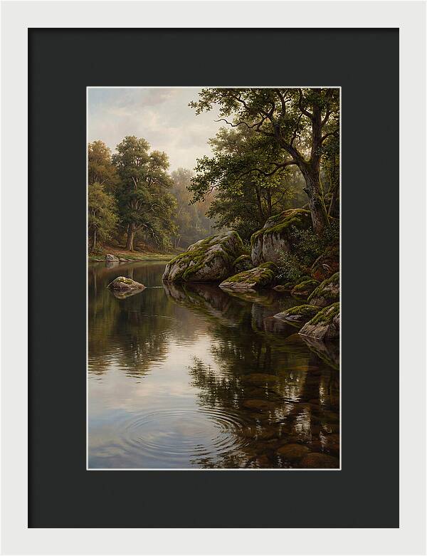 Tranquil Waters Under Twilight