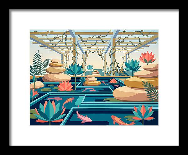 Tranquil Waterscape Harmony 9637