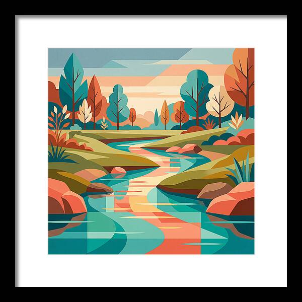 Tranquil Waterscape Scene