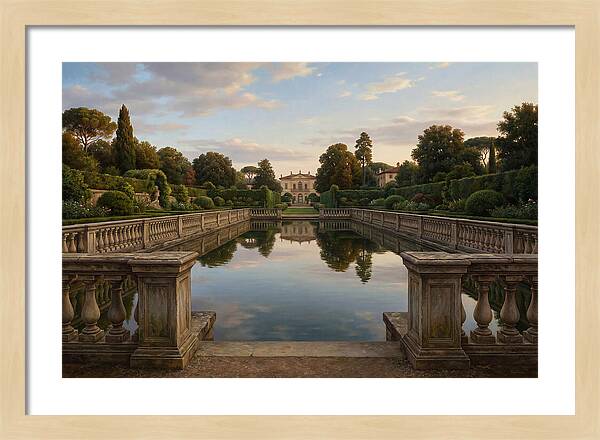 Tranquil Waterscape Serenity 7216