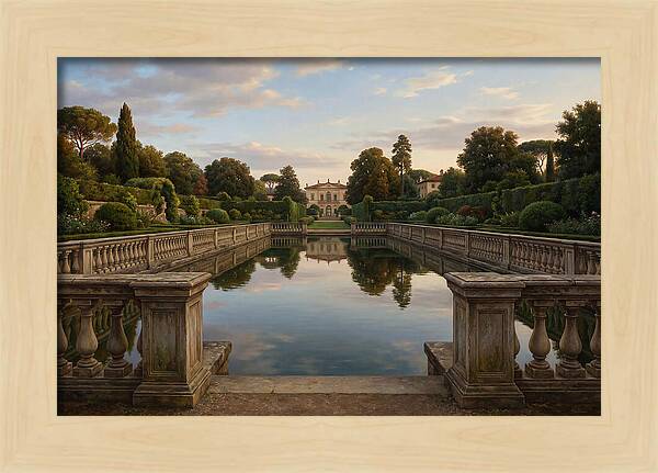 Tranquil Waterscape Serenity 7216
