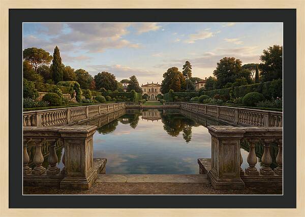 Tranquil Waterscape Serenity 7216
