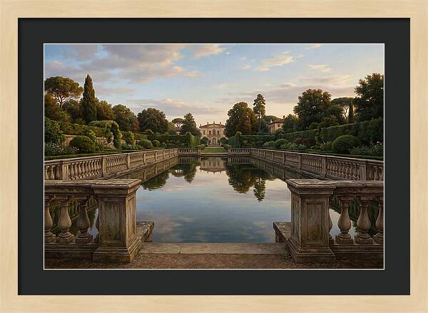 Tranquil Waterscape Serenity 7216