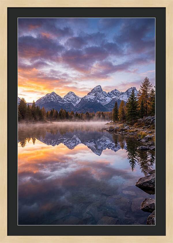 Tranquil Waterscape Serenity