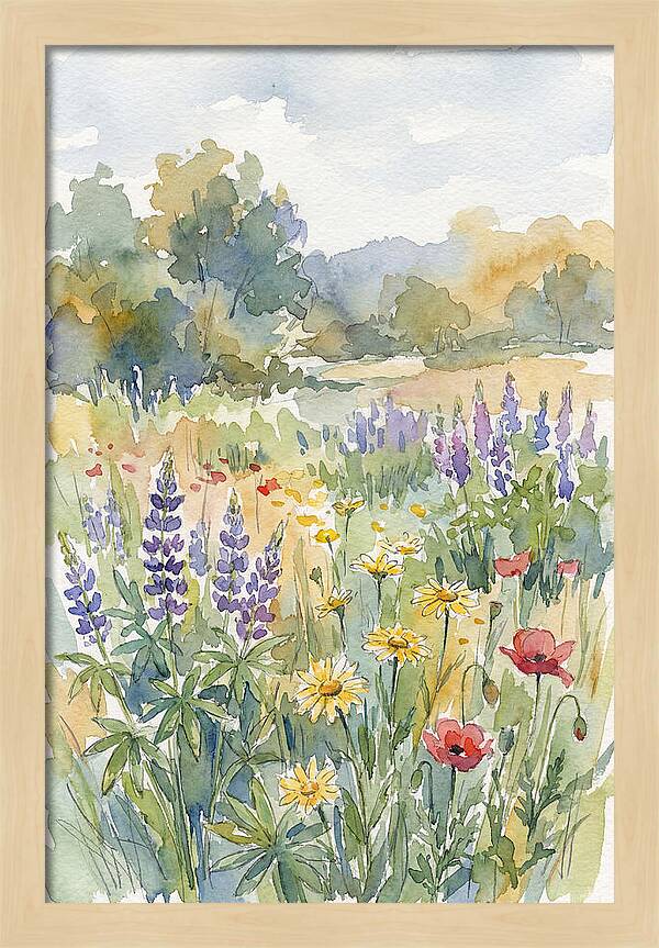 Tranquil Wildflower Haven