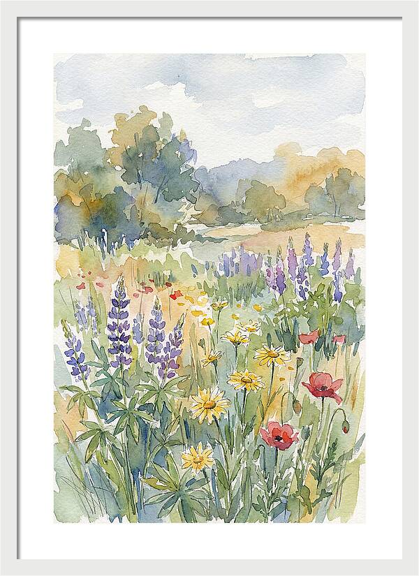 Tranquil Wildflower Haven