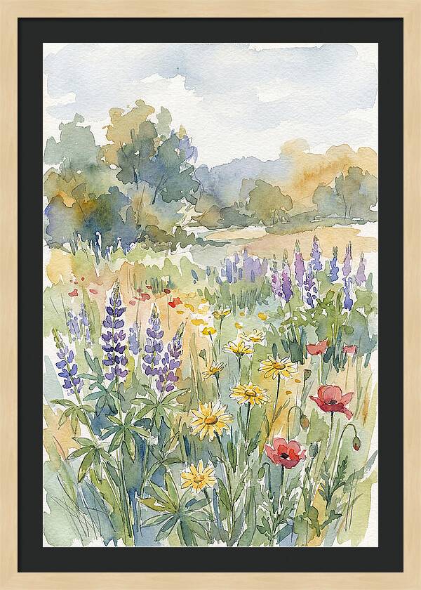 Tranquil Wildflower Haven