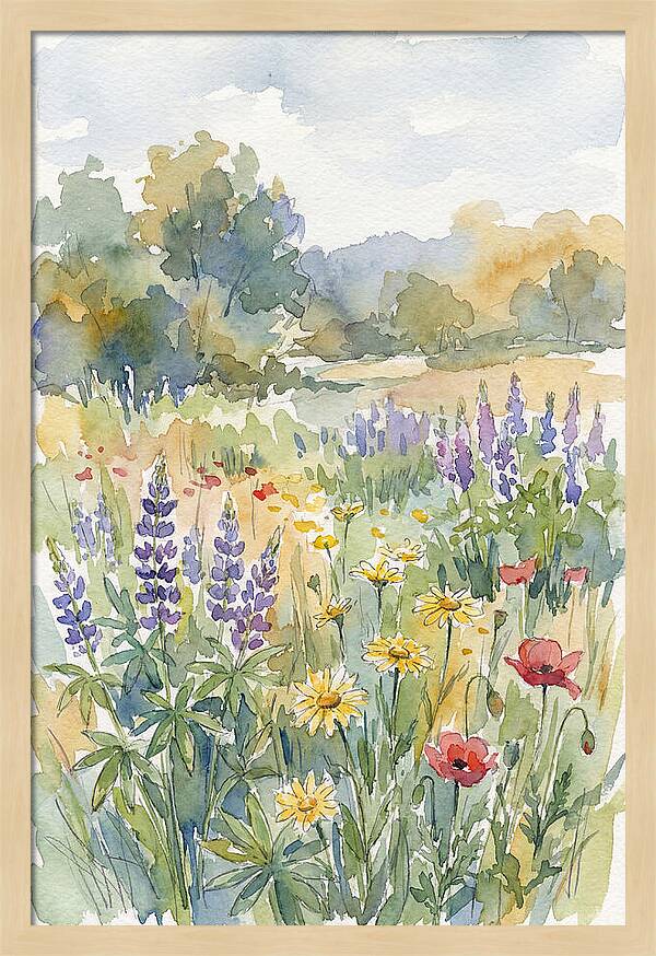 Tranquil Wildflower Haven