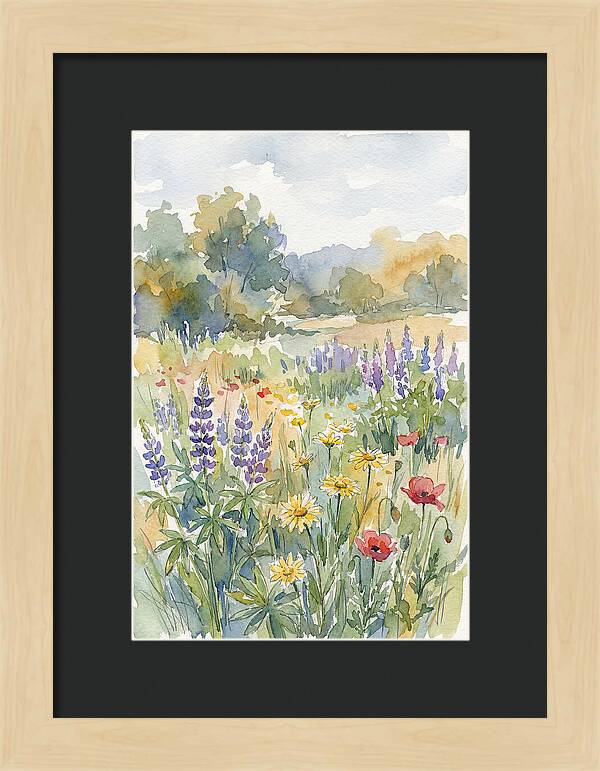 Tranquil Wildflower Haven