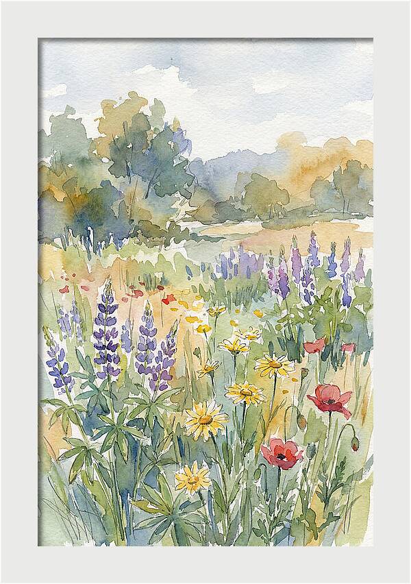 Tranquil Wildflower Haven