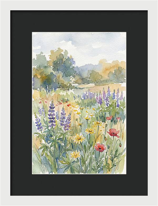 Tranquil Wildflower Haven