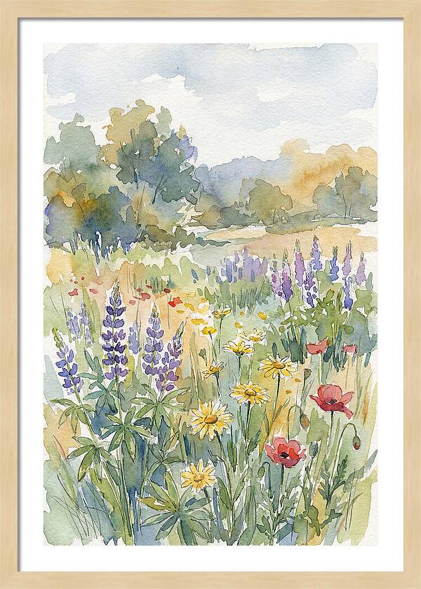 Tranquil Wildflower Haven
