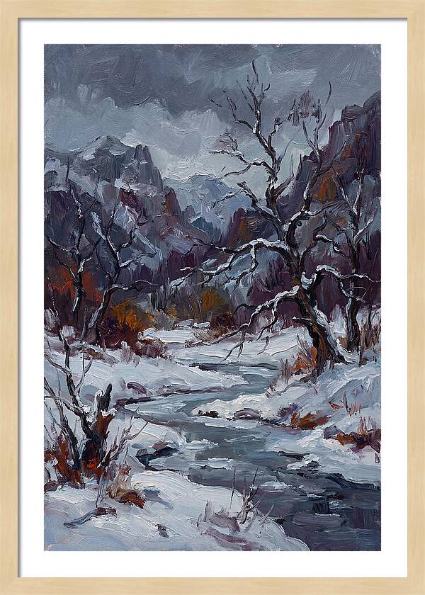 Tranquil Winter Landscape