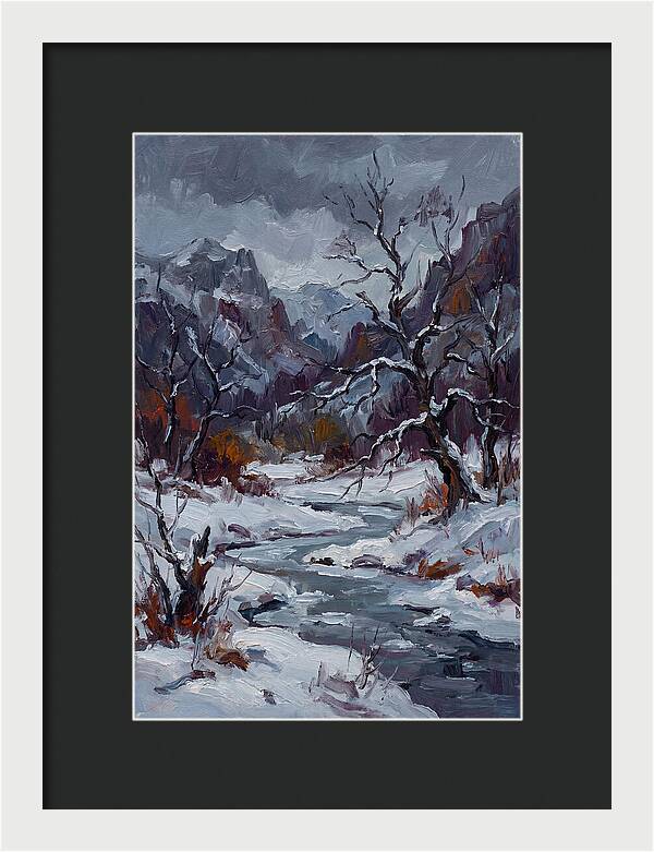 Tranquil Winter Landscape