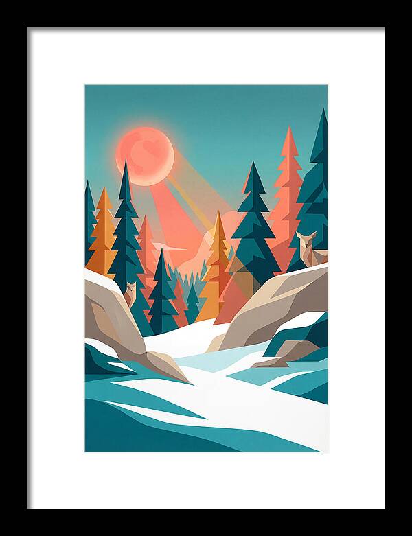 Tranquil Winter Scene