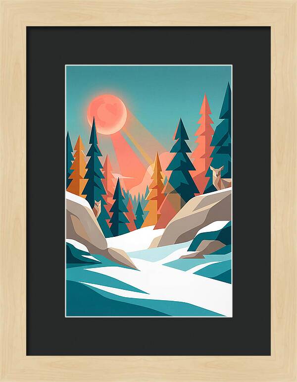 Tranquil Winter Scene