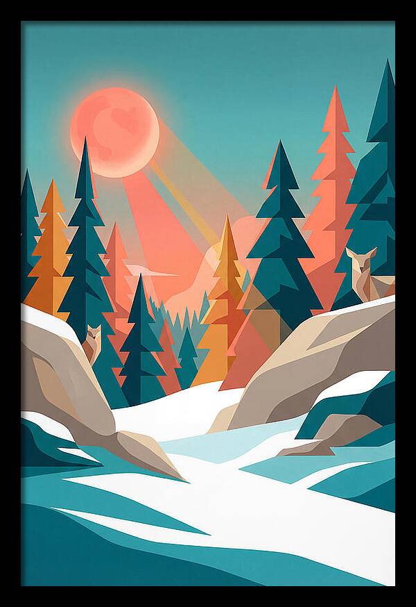 Tranquil Winter Scene