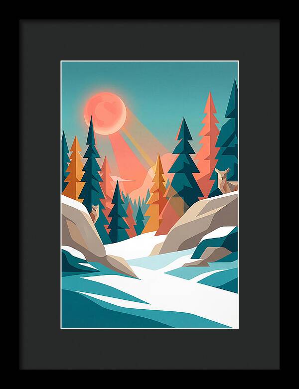 Tranquil Winter Scene