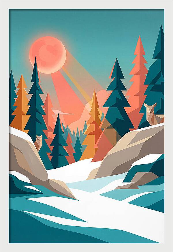 Tranquil Winter Scene