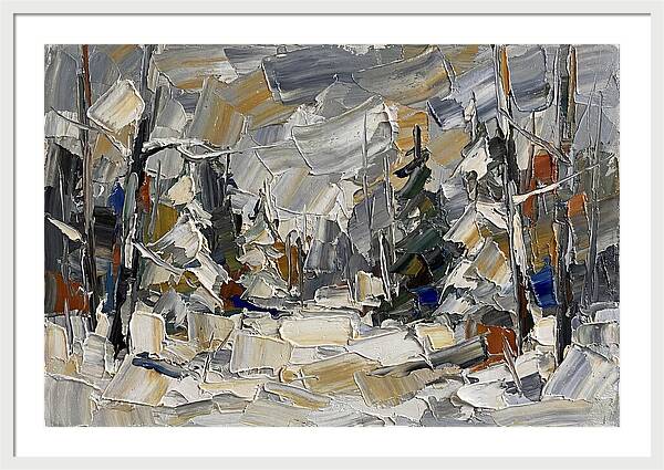 Tranquil Winter Woods