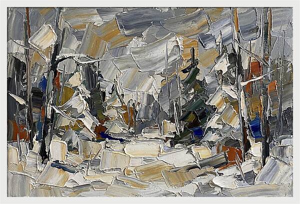 Tranquil Winter Woods