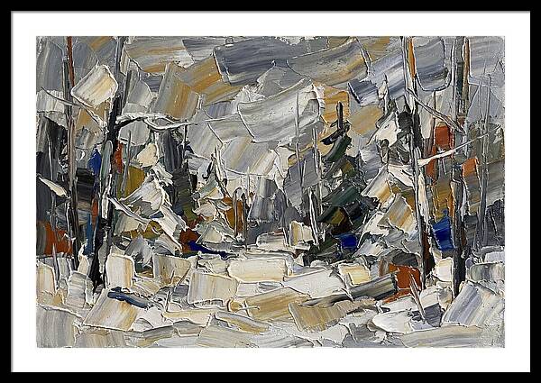 Tranquil Winter Woods