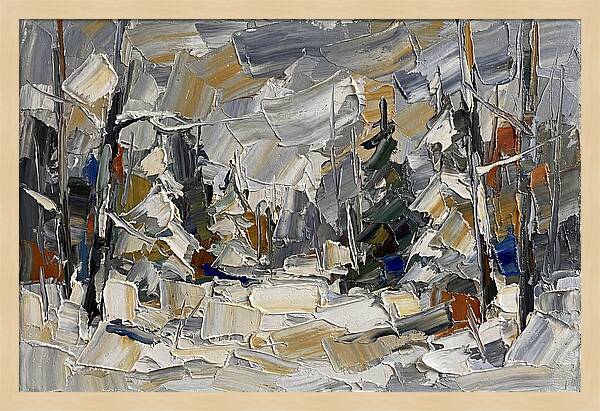Tranquil Winter Woods