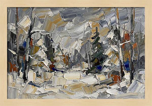 Tranquil Winter Woods