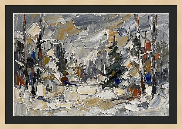 Tranquil Winter Woods