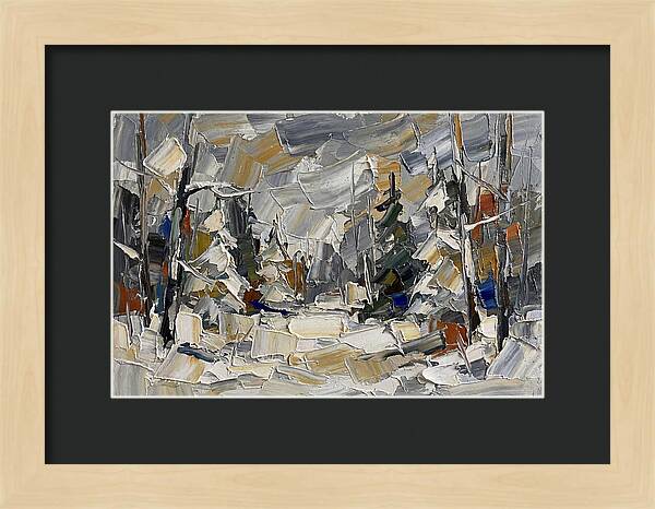 Tranquil Winter Woods