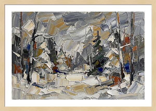 Tranquil Winter Woods