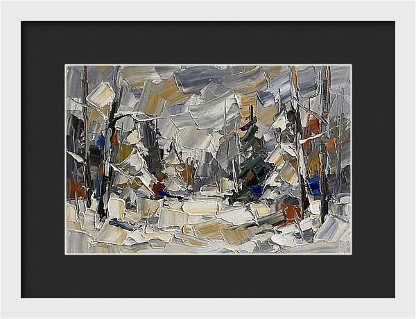 Tranquil Winter Woods