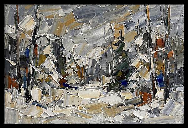 Tranquil Winter Woods
