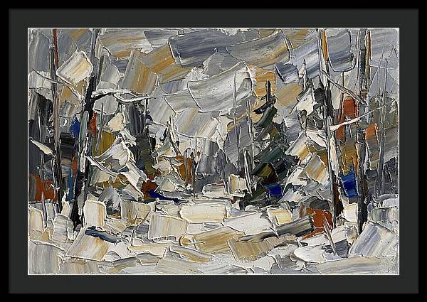 Tranquil Winter Woods