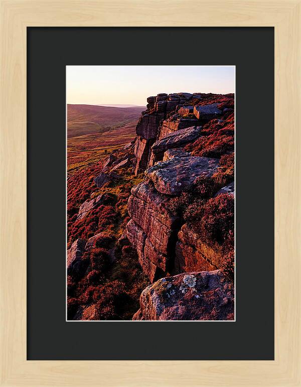 Tranquility Over Stanage Edge