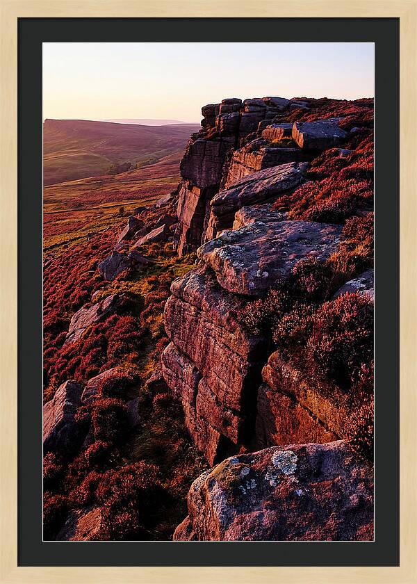 Tranquility Over Stanage Edge