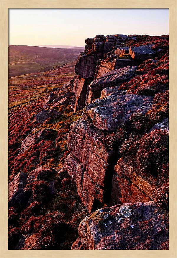 Tranquility Over Stanage Edge