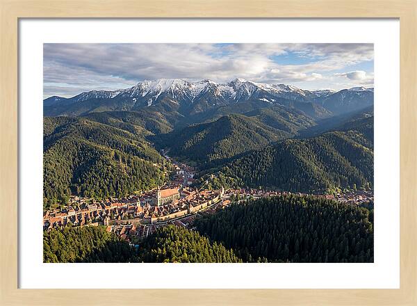Transylvanian Alps Over Poiana Brasov