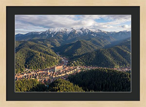Transylvanian Alps Over Poiana Brasov