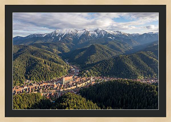Transylvanian Alps Over Poiana Brasov