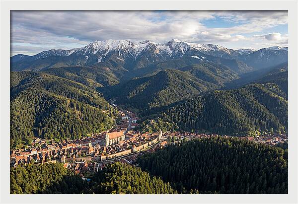Transylvanian Alps Over Poiana Brasov