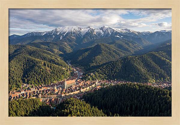 Transylvanian Alps Over Poiana Brasov