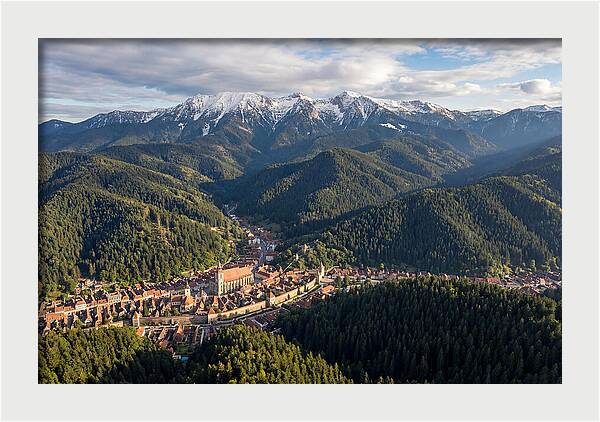 Transylvanian Alps Over Poiana Brasov