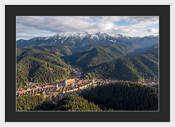 Transylvanian Alps Over Poiana Brasov