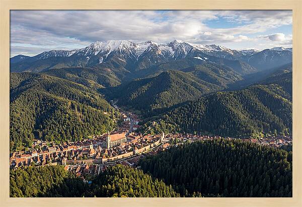 Transylvanian Alps Over Poiana Brasov
