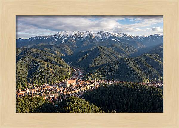 Transylvanian Alps Over Poiana Brasov