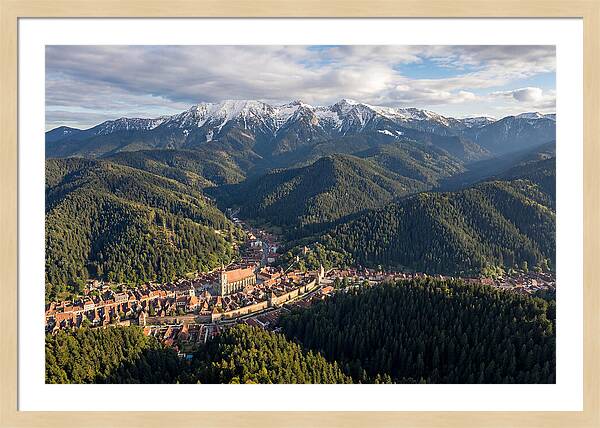 Transylvanian Alps Over Poiana Brasov